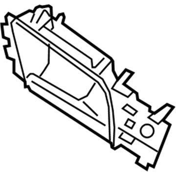Volkswagen Tiguan Interior Door Handle - 5NA-839-114-E-UBN