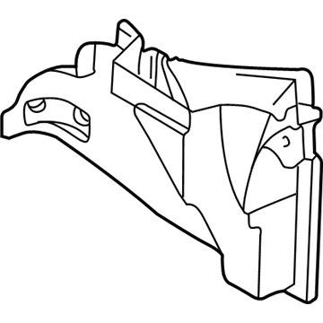 Volkswagen 1J6-867-427-L-1BS Trunk Trim