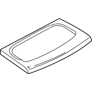 Volkswagen 1J6-867-769-B-5YV Cargo Cover