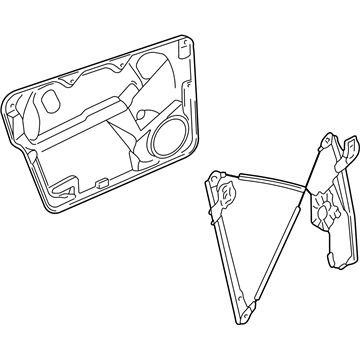 Volkswagen Passat Window Regulator - 3B1-837-461