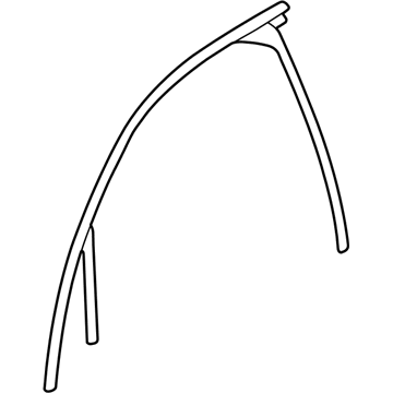 Volkswagen Passat Window Channel - 3B0-837-432-C-B41