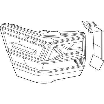 Volkswagen Atlas Back Up Light - 3CN-945-096-F