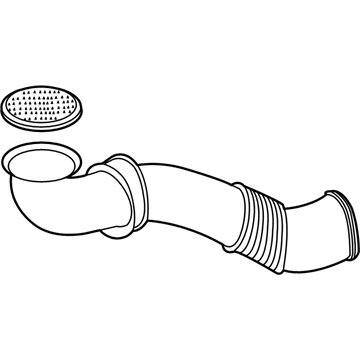 Volkswagen Touareg Air Intake Hose - 7L6-129-609-E