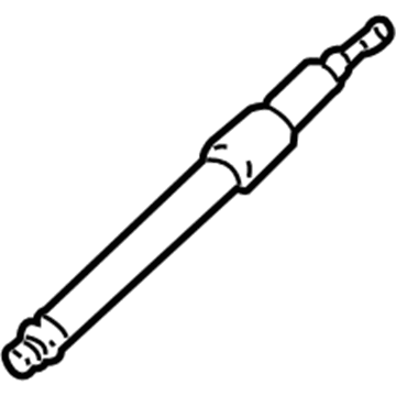 Volkswagen Steering Shaft - 701-419-505-F