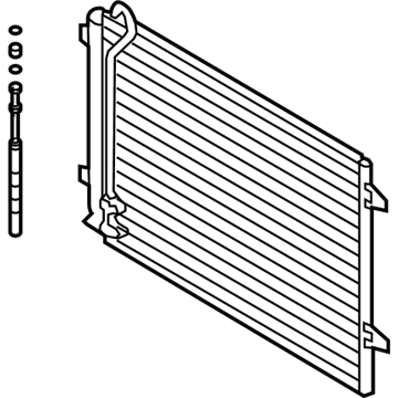 Volkswagen CC A/C Condenser - 3C0-820-411-D