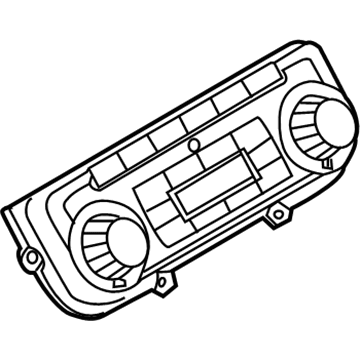 Volkswagen CC A/C Switch - 3AA-907-044-CJ-ZJU