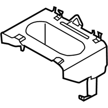 Volkswagen 7L6-035-493-A CD Changer Bracket