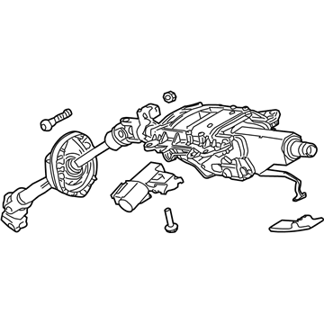 Volkswagen Touareg Steering Column - 7L0-419-501-CD