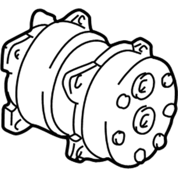 Volkswagen A/C Compressor - 701-820-807-A