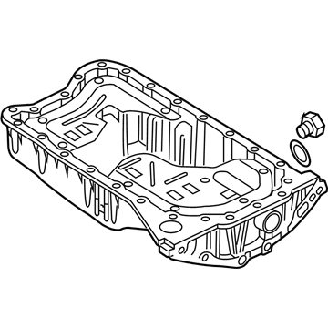 Volkswagen 03H-103-601-K Oil Pan