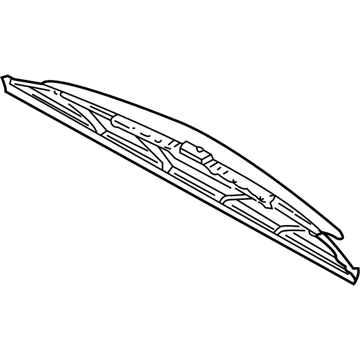 Volkswagen Passat Wiper Blade - 1J1-955-425-B