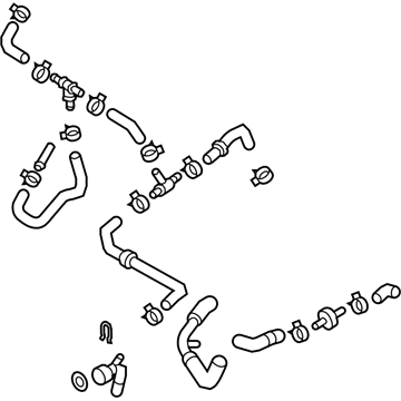 2014 Volkswagen Passat Radiator Hose - 5C0-122-101-AB