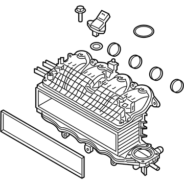Volkswagen Jetta Intake Manifold - 04E-129-709-AM