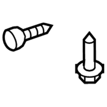 Volkswagen Jetta Headlight Screws - N-909-699-01
