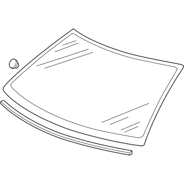Volkswagen Jetta Windshield - 17A-845-011-R-NVB