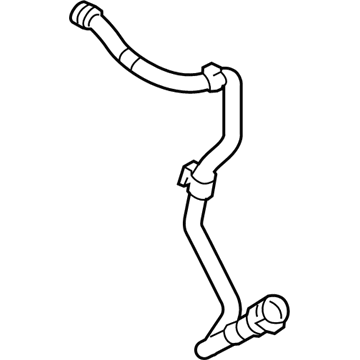 2012 Volkswagen Touareg Coolant Pipe - 7P6-122-109-D