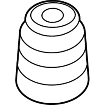 Volkswagen Jetta Shock And Strut Mount - 1K0-412-303-H