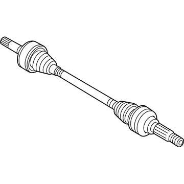Volkswagen Touareg Axle Shaft - 7P0-501-201-S
