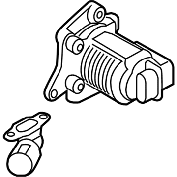Volkswagen EGR Valve - 06K-131-097-L