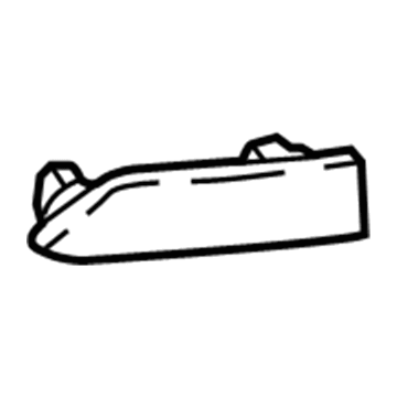 Volkswagen Bumper Reflector - 5NA-945-103