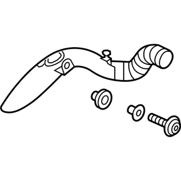 Volkswagen Passat Air Intake Hose - 1K0-129-565-AE