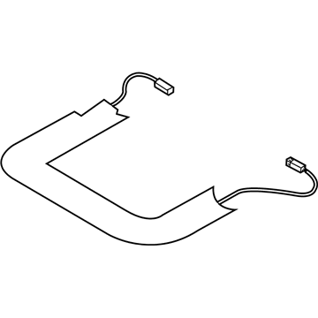 2006 Volkswagen Phaeton Seat Heater Pad - 3D0-963-551-N
