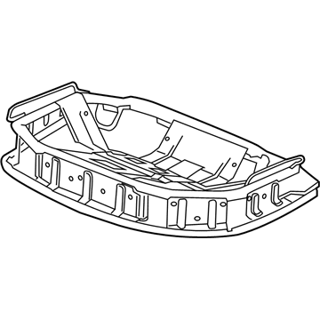 Volkswagen 3D5-885-321-A Cushion Frame