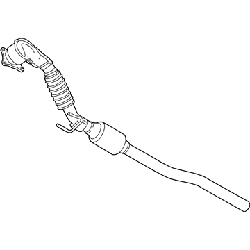 Volkswagen Jetta Catalytic Converter - 5C0-254-500-L