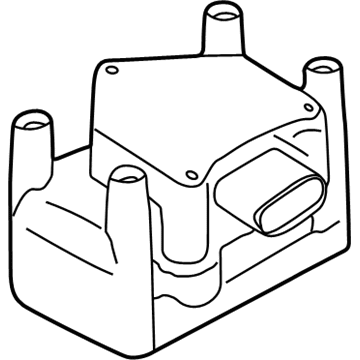 Volkswagen Ignition Coil - 022-905-715-C
