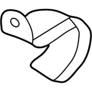 Volkswagen Sway Bar Bracket - 1J0-411-336-D