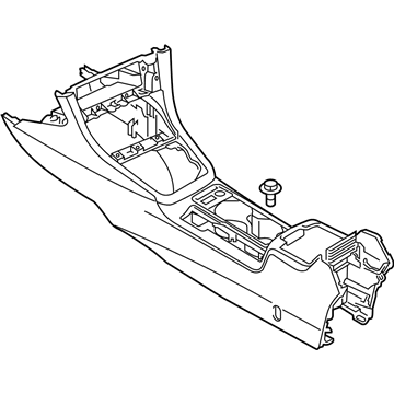 Volkswagen Golf Center Console - 5GM-863-241-B-ZA2