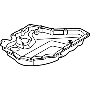 Volkswagen Jetta Oil Pan - 06J-103-600-AM
