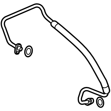 Volkswagen Atlas A/C Hose - 3QF-816-721-D