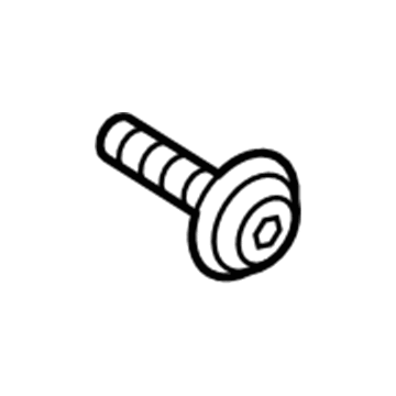 Volkswagen N-106-327-02 Wheelhouse Trim Screw