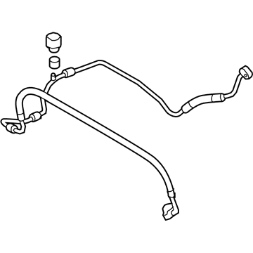 Volkswagen Rabbit A/C Hose - 1K0-820-743-BR