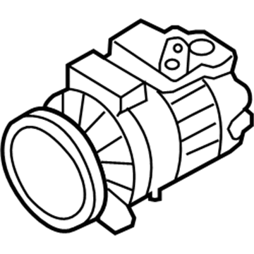 Volkswagen Jetta A/C Compressor - 5K0-820-803-L