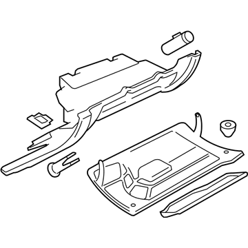 Volkswagen Beetle Glove Box - 1C1-880-247-G-3SG