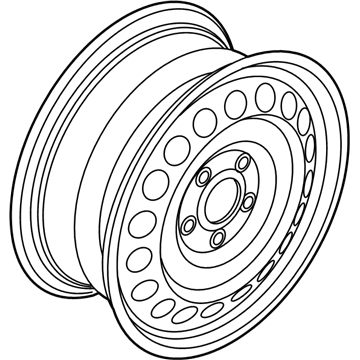 Volkswagen Alloy Wheels - 5Q0-601-027-BS-03C