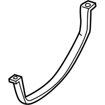 Volkswagen Cabrio Fuel Tank Strap - 1EM-201-654