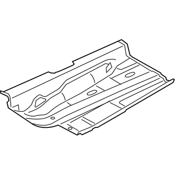 Volkswagen Phaeton Floor Pan - 3D0-803-205