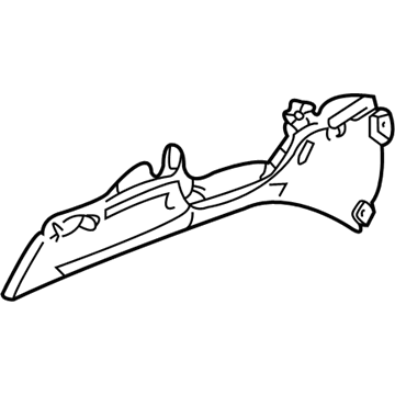 Volkswagen 1J1-858-381-A Mount Plate