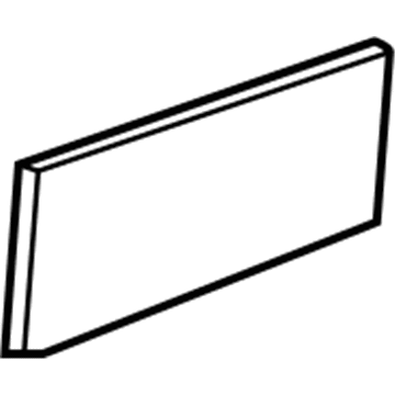 Volkswagen 1J0-857-231-1QA Radio Cover