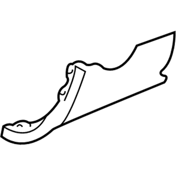 Volkswagen 1J1-858-365-C-3SG Lower Trim