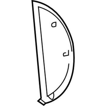 Volkswagen 1J1-858-218-D-2AQ Side Cover