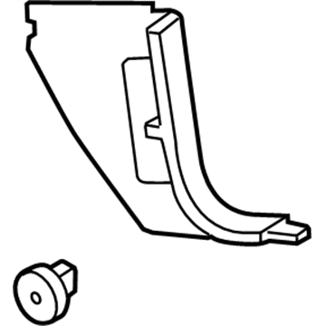 Volkswagen Pillar Panels - 1Q1-863-483-82V