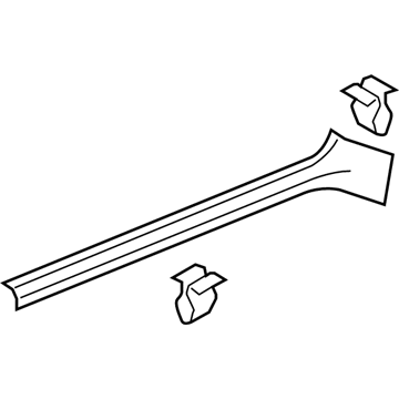 Volkswagen 1Q0-853-371-C-82V Sill Plate