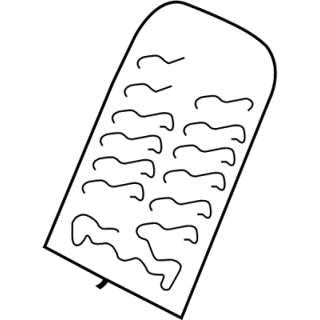Volkswagen Tiguan Seat Heater Pad - 5NN-963-558-B