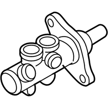 Volkswagen Touareg Brake Master Cylinder - 7L0-611-019-E