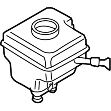 Volkswagen Touareg Brake Master Cylinder Reservoir - 7L0-611-303