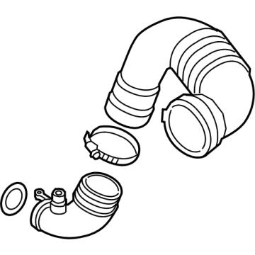 Volkswagen Atlas Air Intake Hose - 3QF-129-654-E